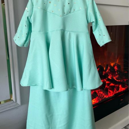 Anna Peplum (Mint Green)