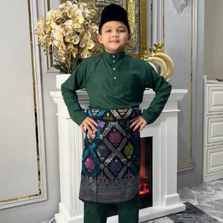 Baju Melayu Muhammad (Emerald Green)