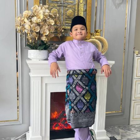 Baju Melayu Muhammad (Purple)