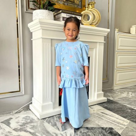 Elsa Kurung (Sky Blue)