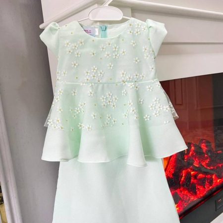 Bunga Peplum (Light Mint Green)