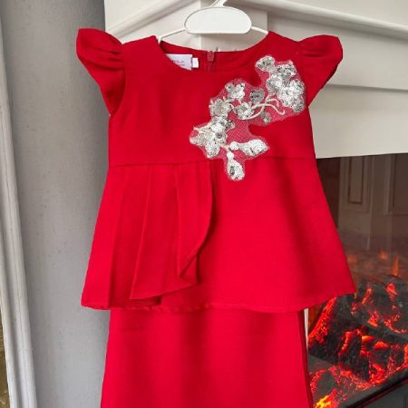 Selina Peplum (Red)