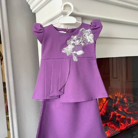 Selina Peplum (Purple)