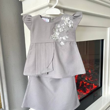 Selina Peplum (Grey)