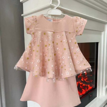 Sarra Doll Peplum (Light Peach)