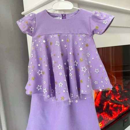 Sarra Doll Peplum (Purple Lilac)