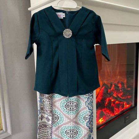 Kebaya Batik (Teal Green)