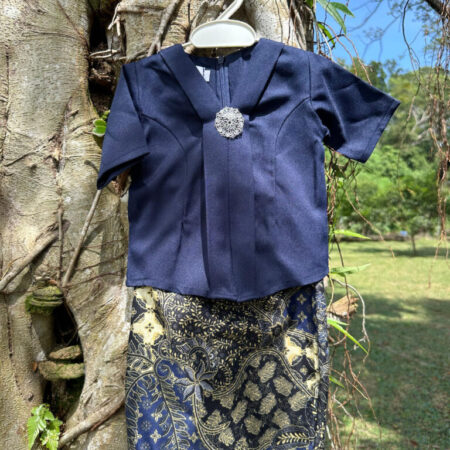 Kebaya Batik 2026 (Navy Blue)