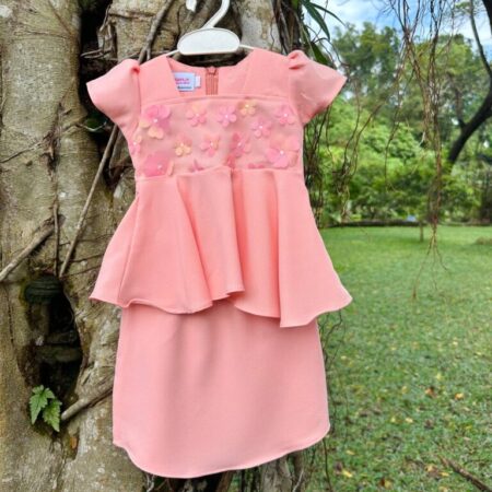 Bunga Peplum (Peach)