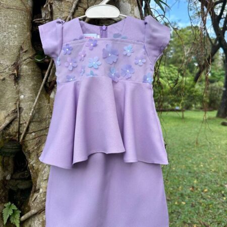 Bunga Peplum (Purple)