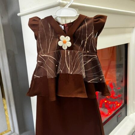 Kebaya Peplum (Rich Brown)